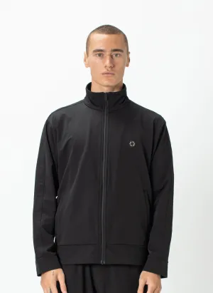 Badge Track Jacket Black