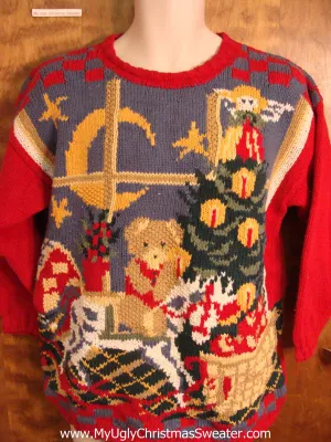 BEST 80s Amazing Festive Ugly Christmas Sweater