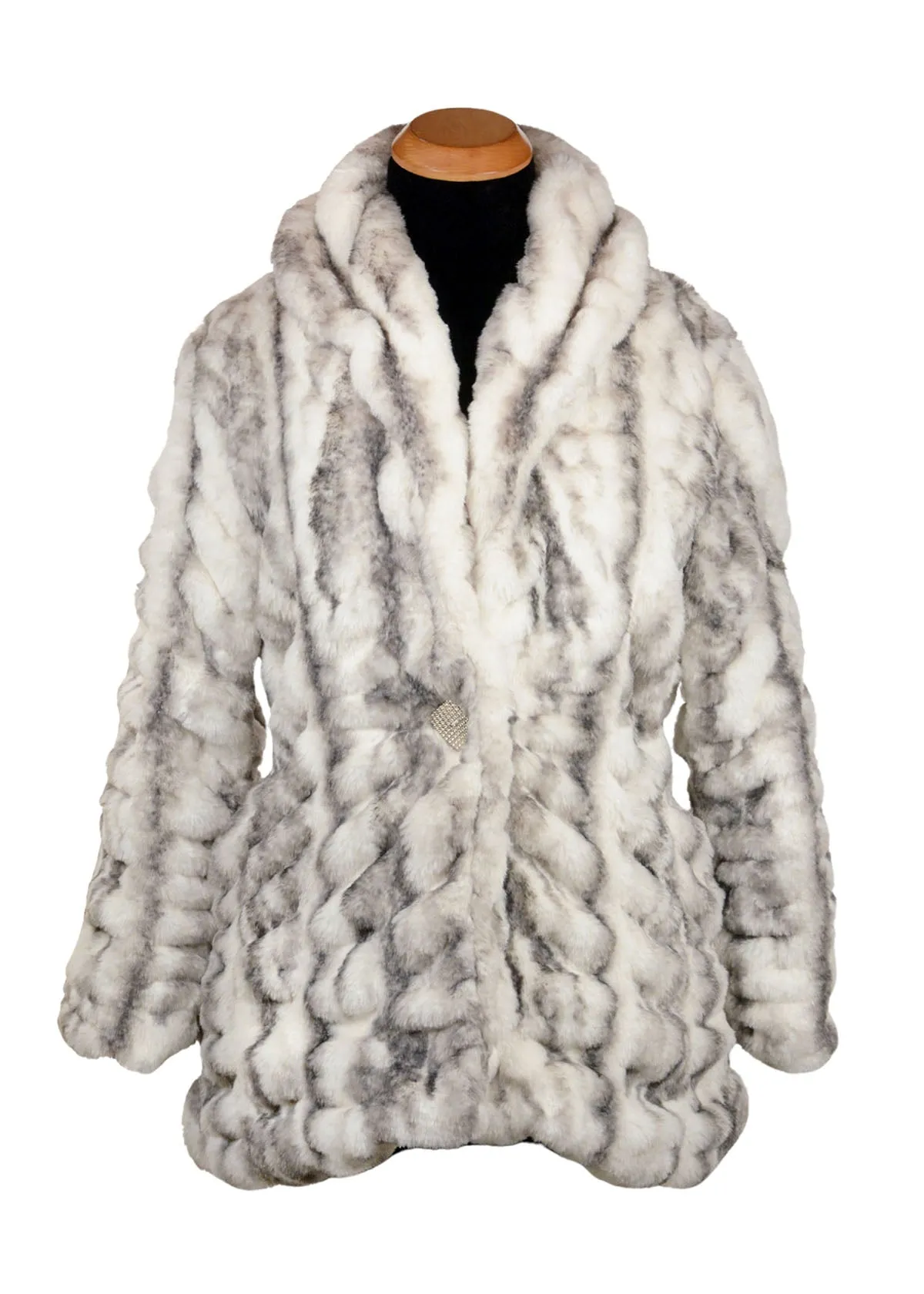 Cardi Coat - Royal Opulence Faux Furs