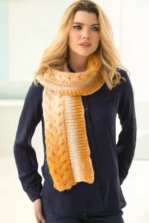 Chelsea Cable Scarf (Knit)