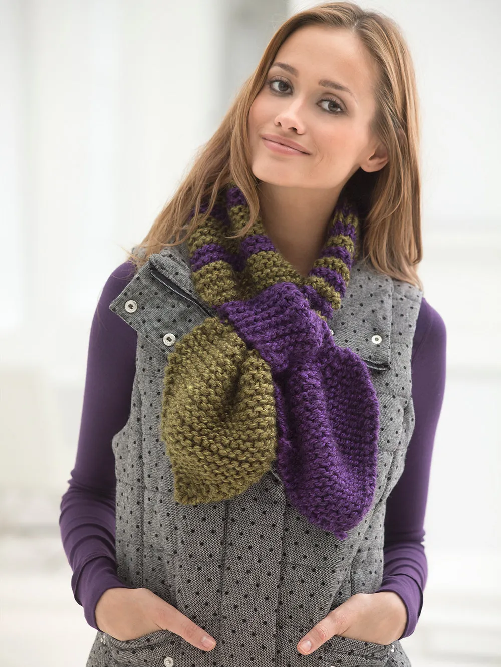 Chunky Ascot (Knit)