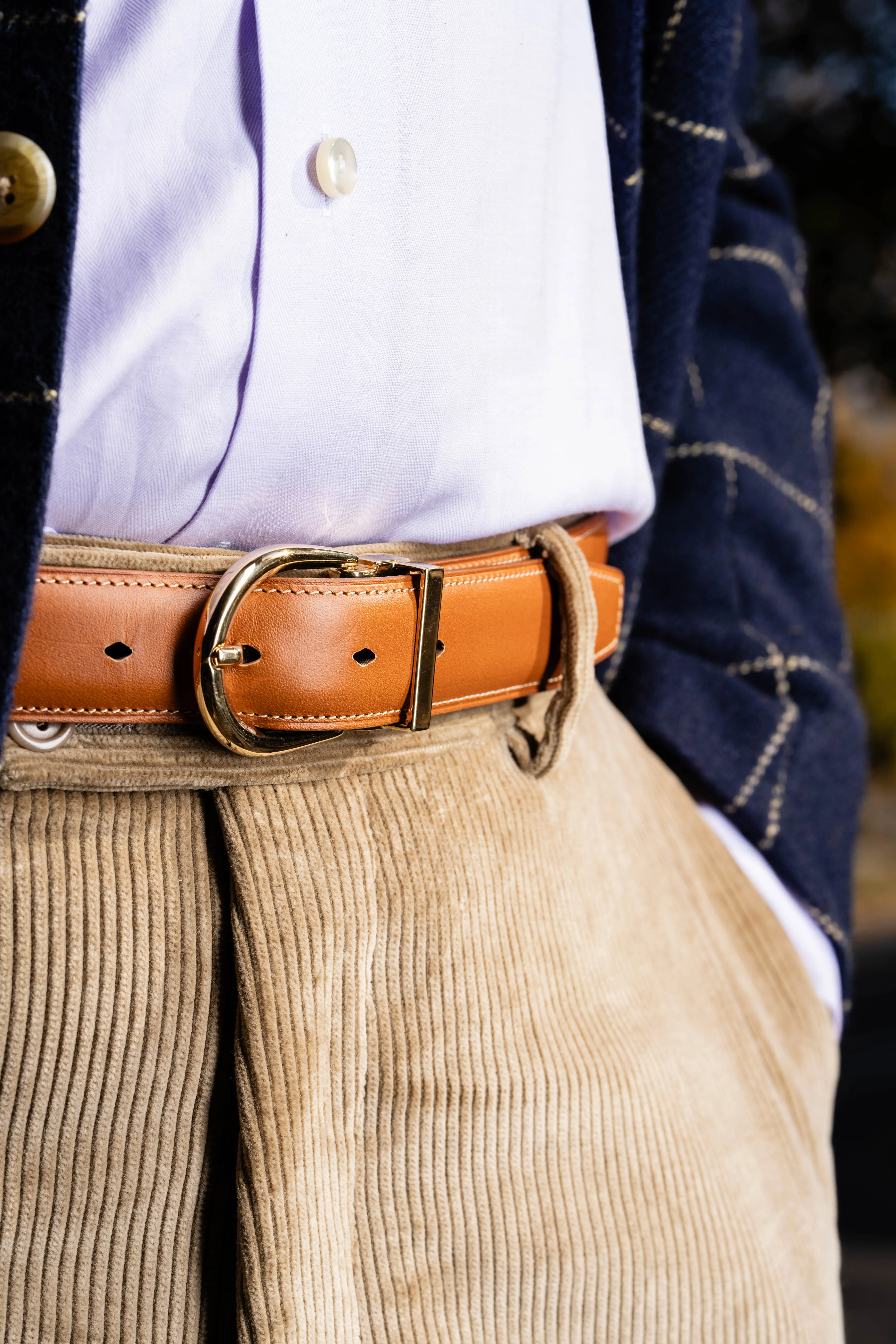 George Silver Belt Buckle