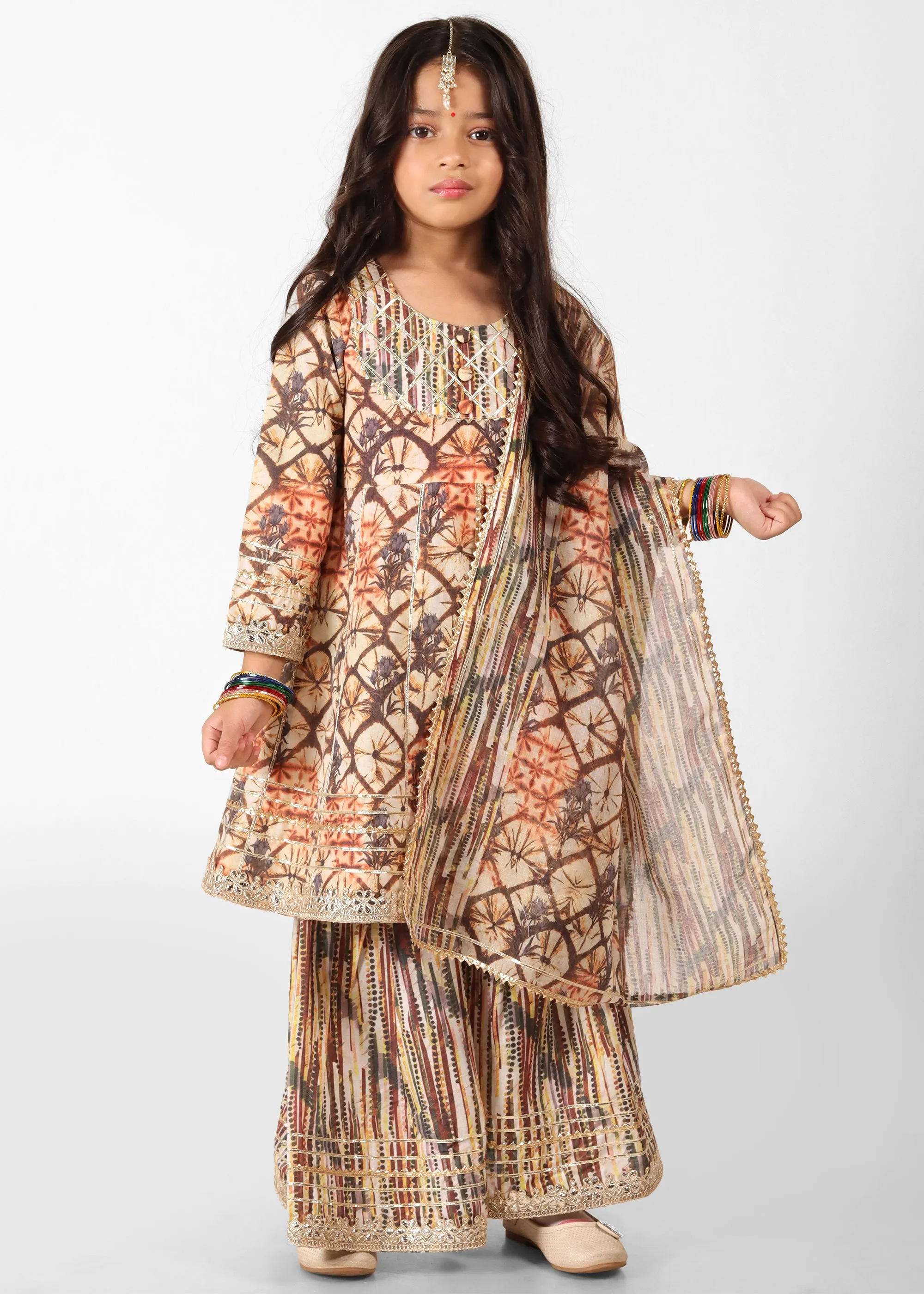 Heritage Print Palazzo Set