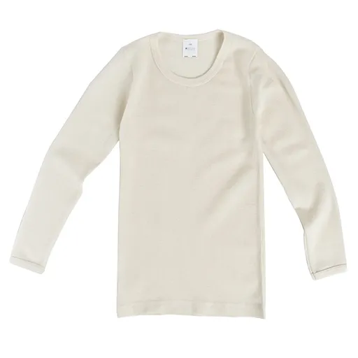 Hocosa Child Long Sleeve Shirt, Silk, Natural