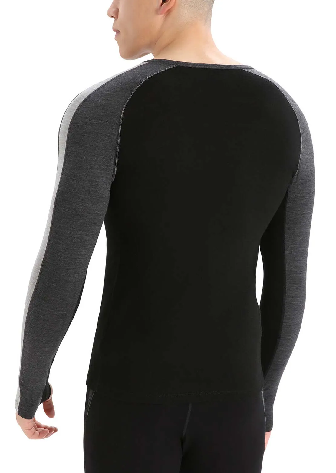 Icebreaker Men's 200 ZoneKnit Longsleeve Crew Thermal Top