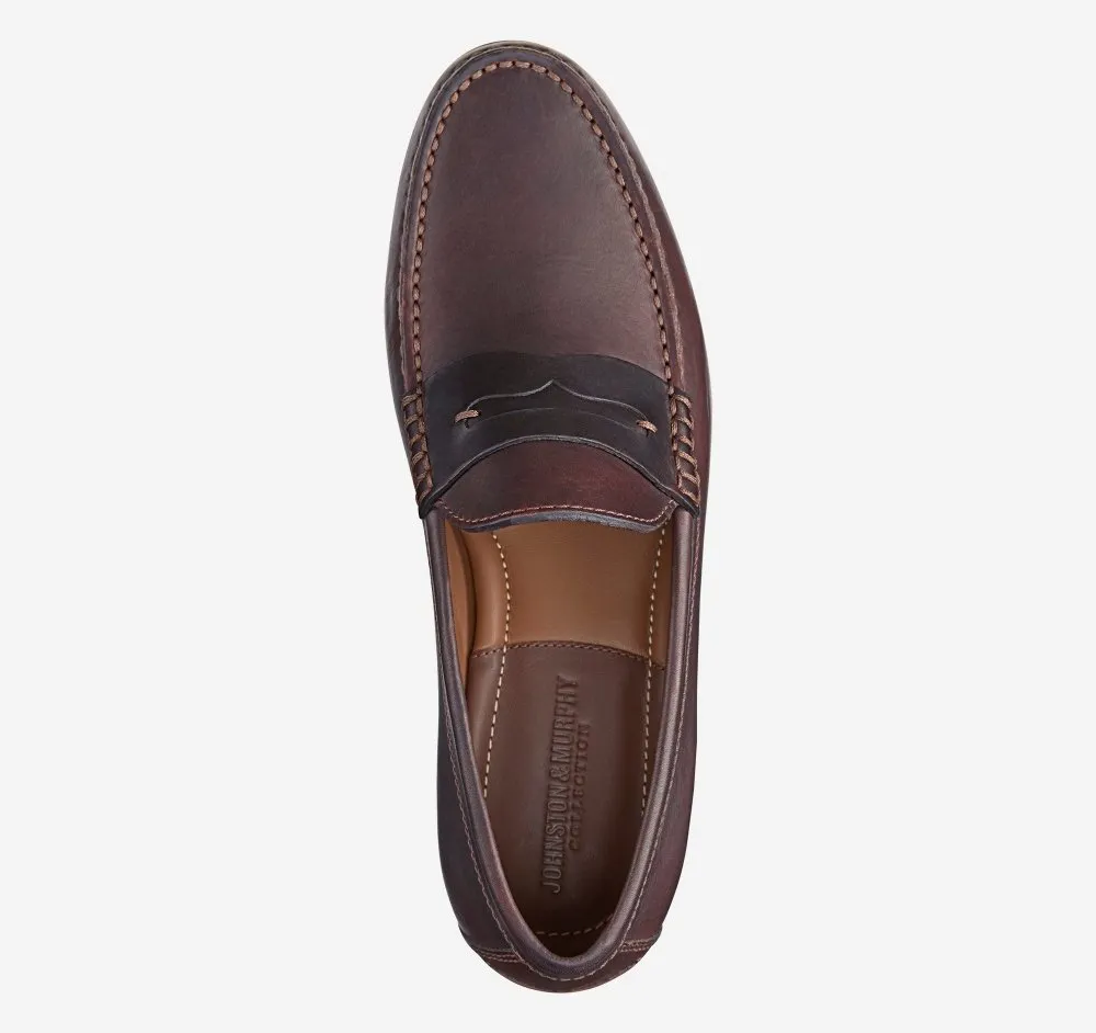 Johnston & Murphy Men's Baldwin Penny - Dark Brown