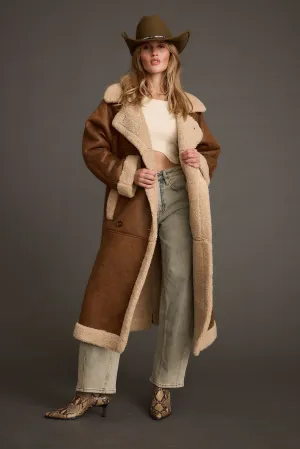 Livingston Brown Sherpa Coat