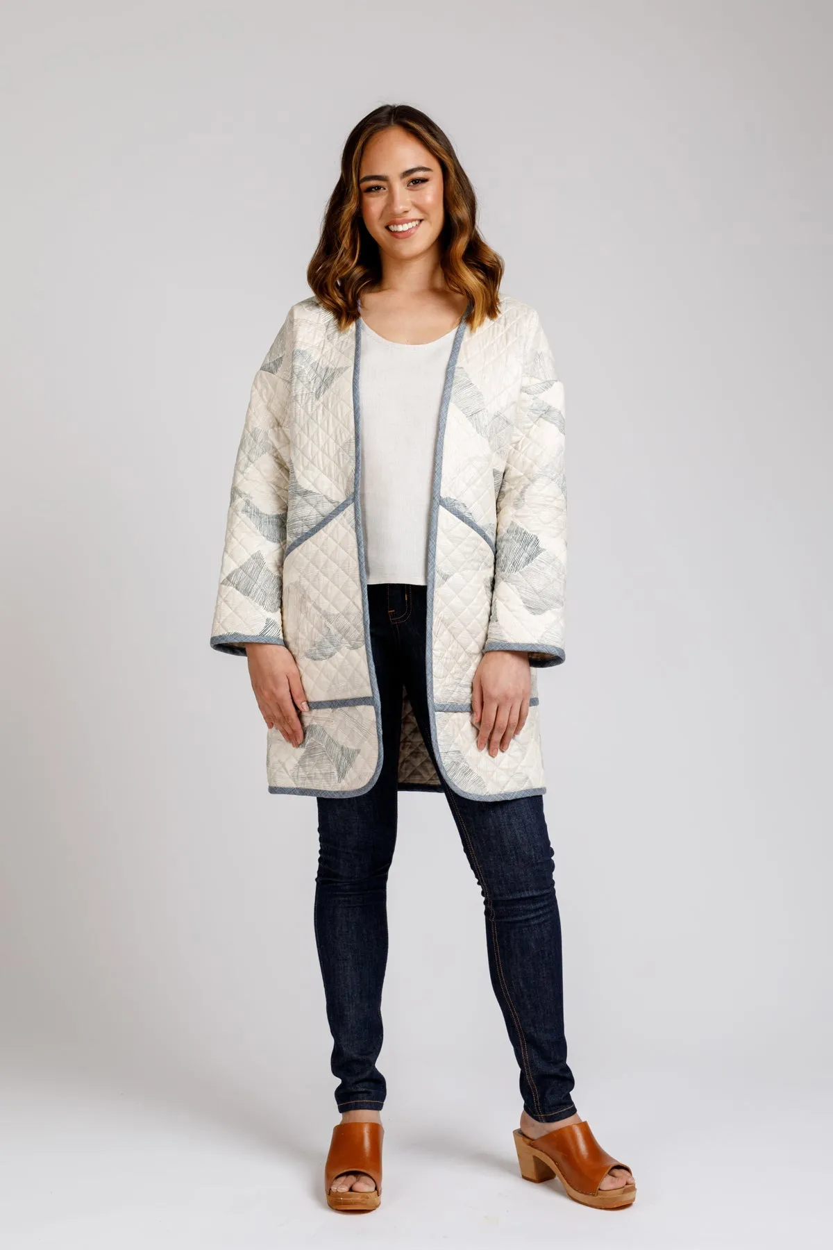 Megan Nielsen Pattern - Hovea - Quilt Jacket/Coat/Sweater Pattern