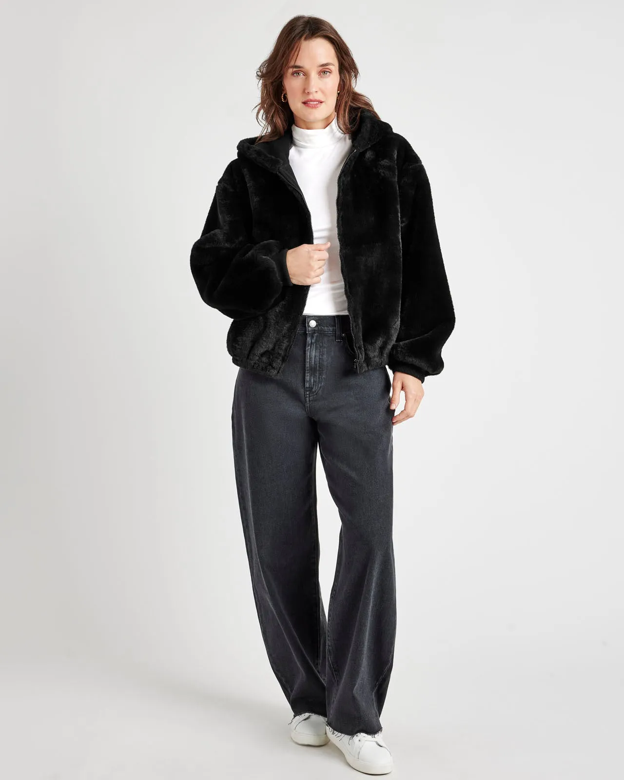 Mikki Fur Bomber Jacket