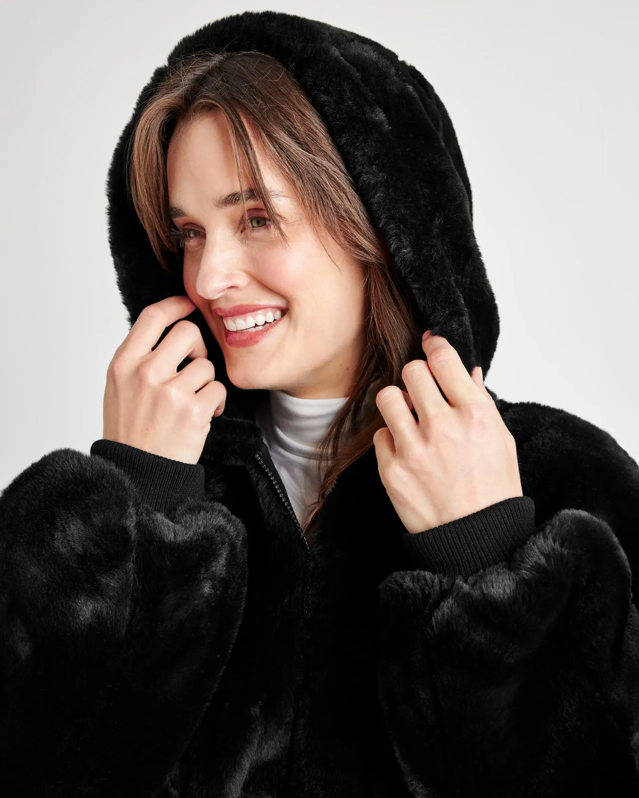 Mikki Fur Bomber Jacket