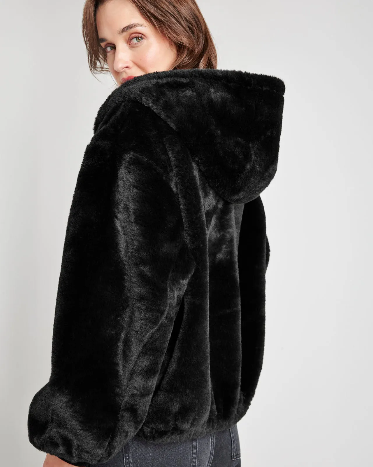 Mikki Fur Bomber Jacket