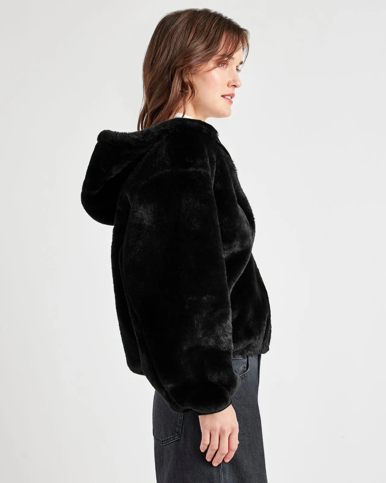 Mikki Fur Bomber Jacket