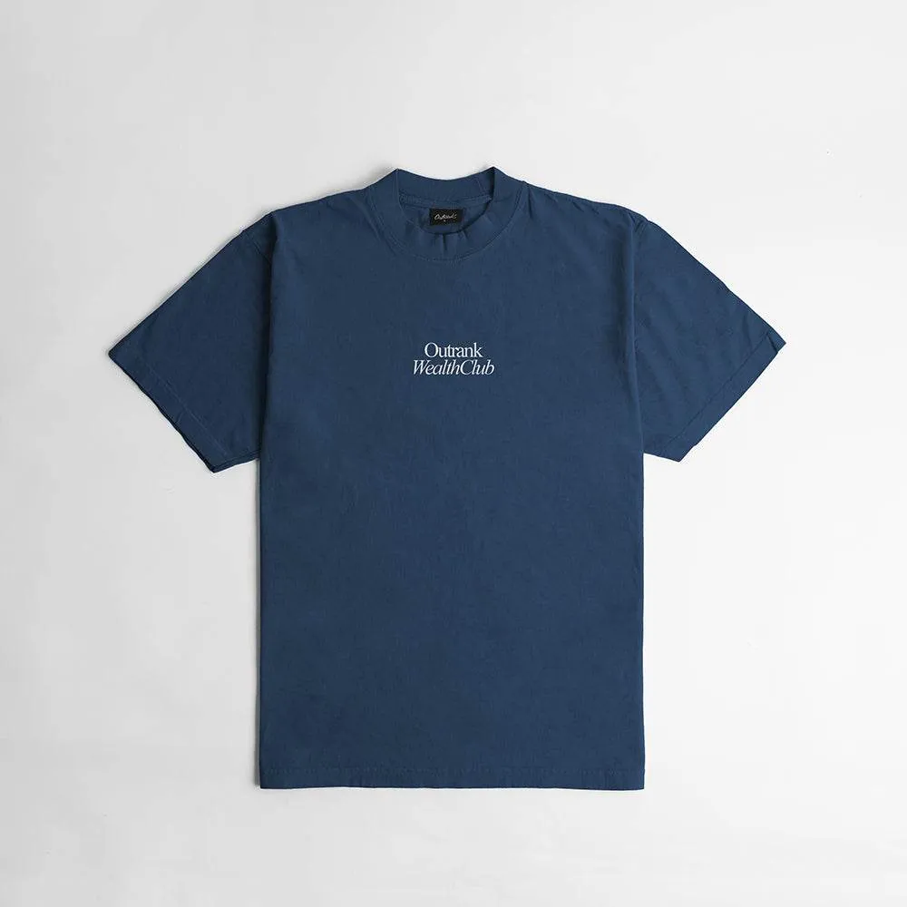 Networth Ultra Heavyweight T-shirt- Navy