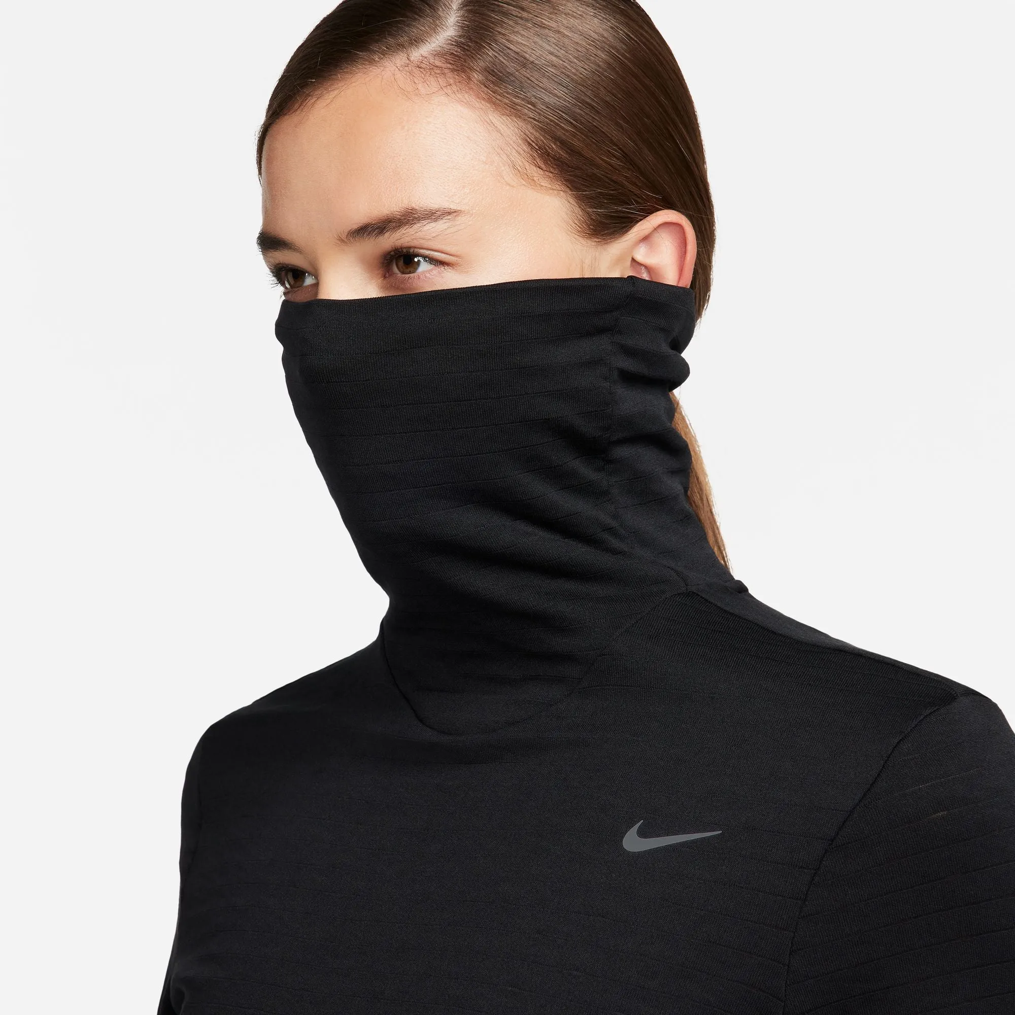 Nike Women's Therma-FIT Swift Element Turtleneck Running Top