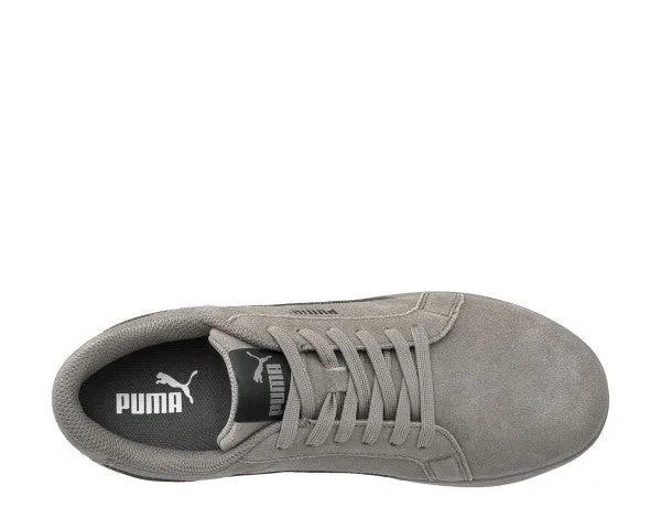 Puma Women's 640355 Iconic Stone Suede Low Composite Safety Toe Metal Free Work Shoes