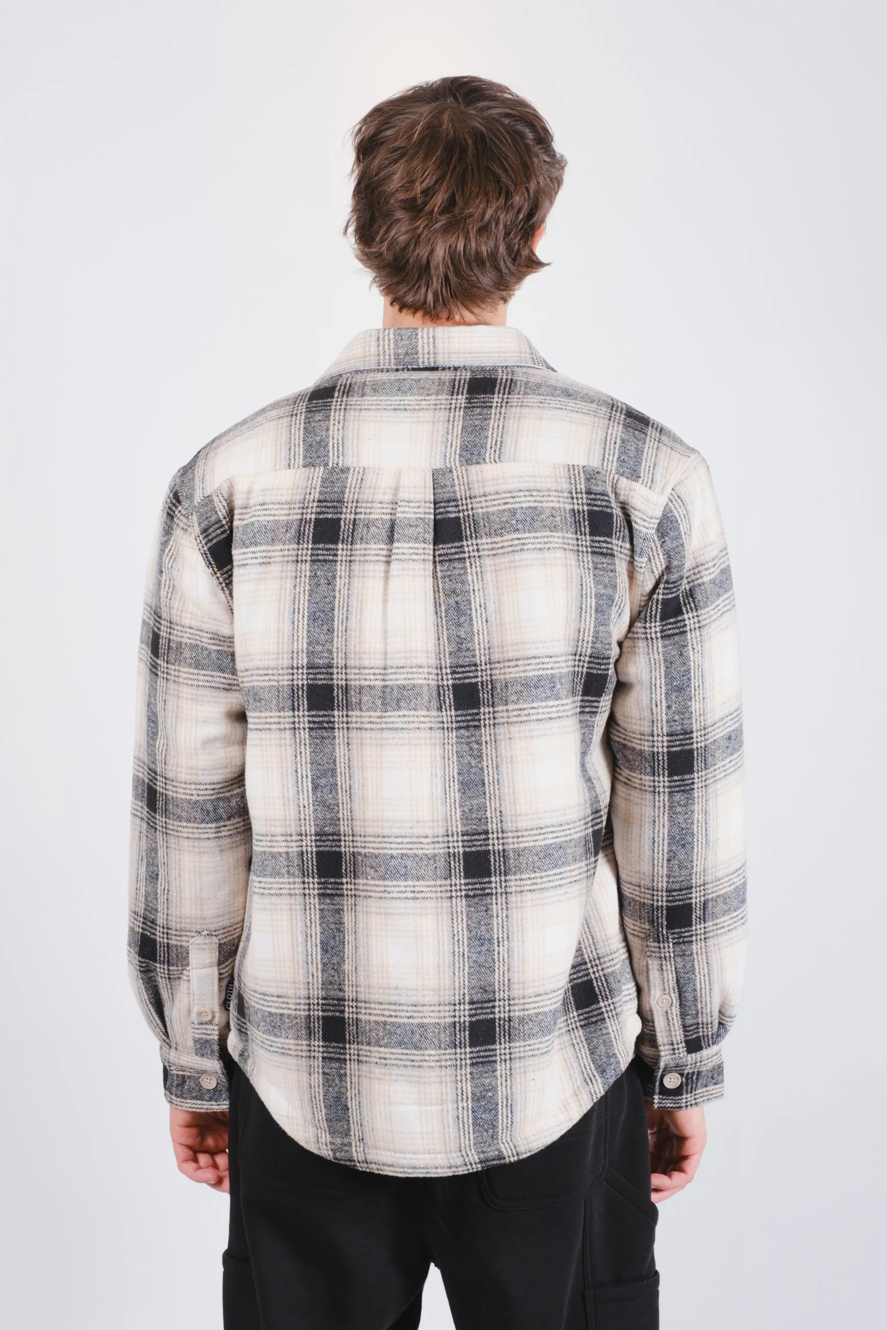 Sherpa Lined Flannel Shacket