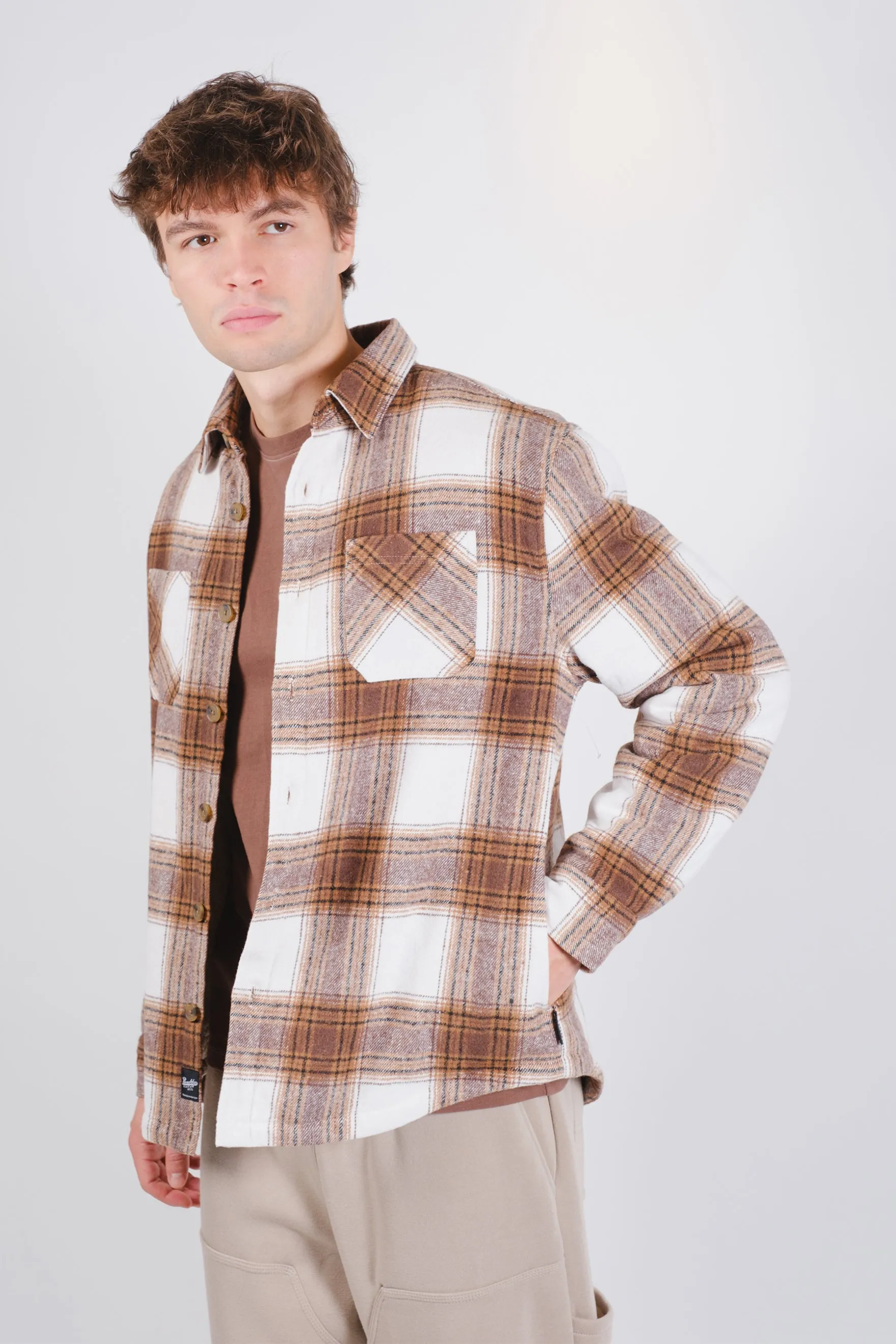 Sherpa Lined Flannel Shacket