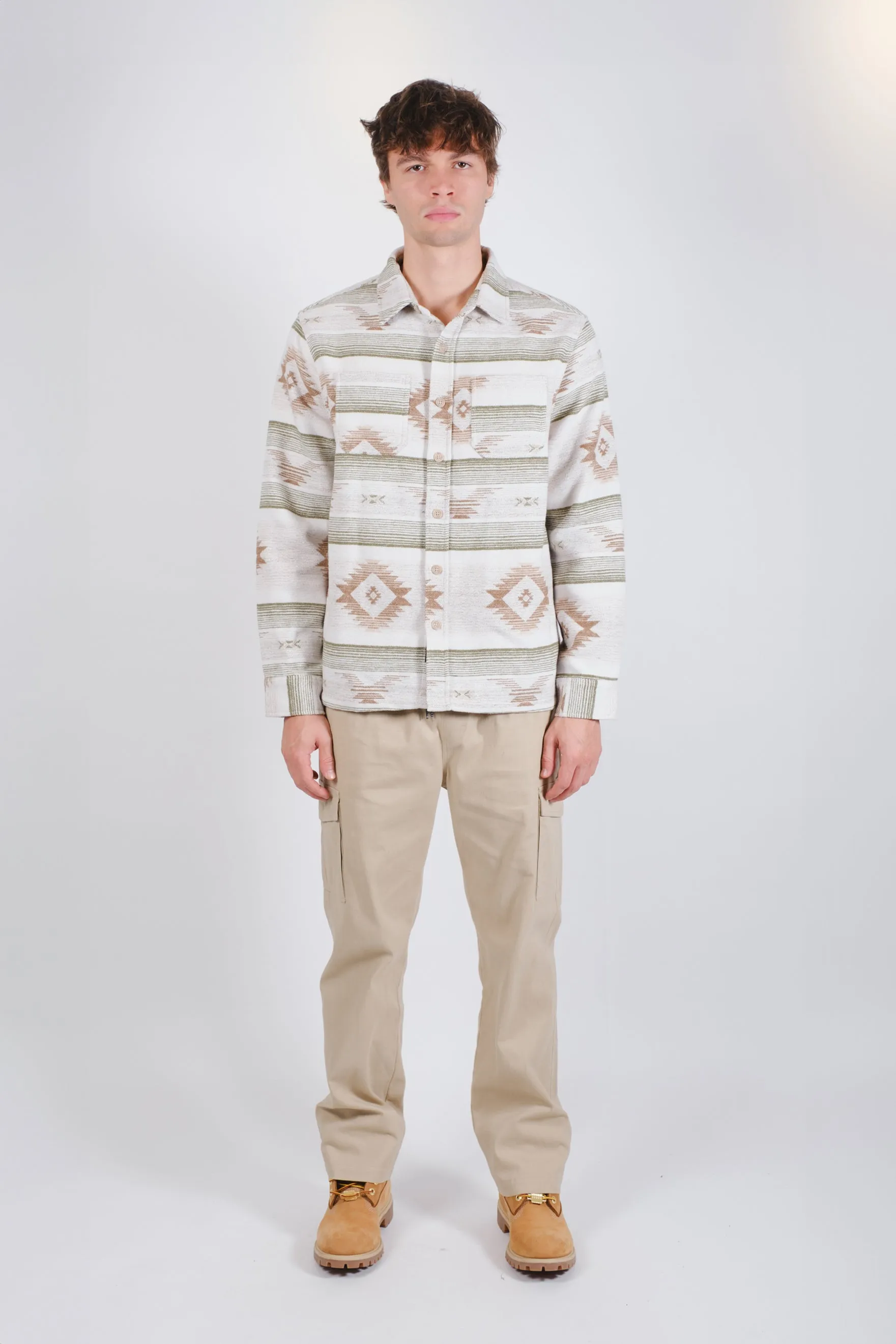 Striper Native Jacquard Shacket