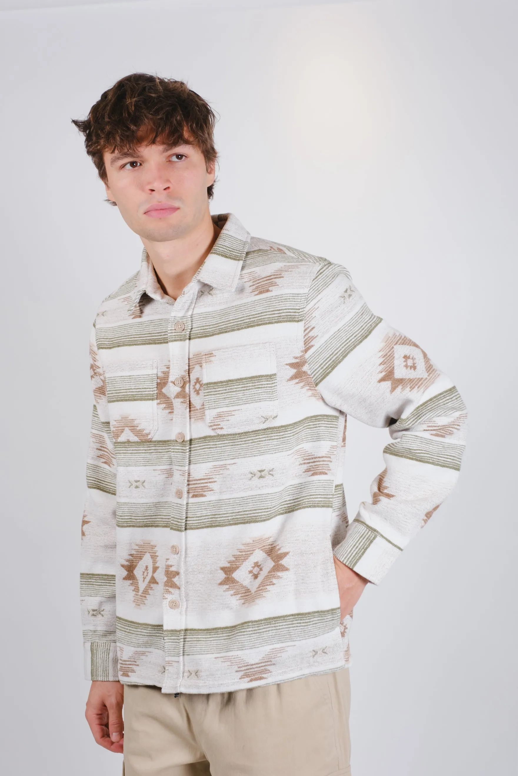 Striper Native Jacquard Shacket