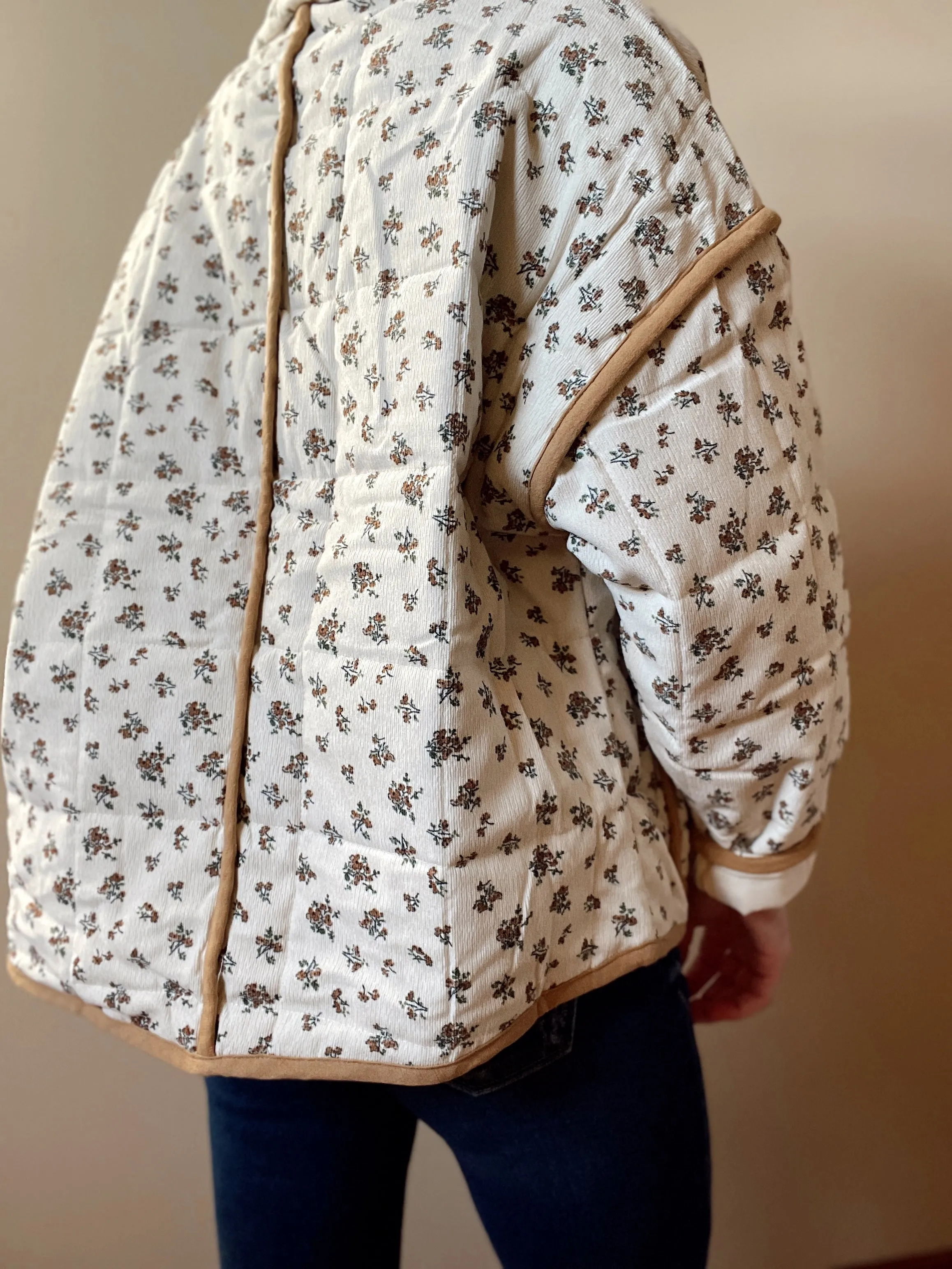 The Piper Floral Quilted Jacket