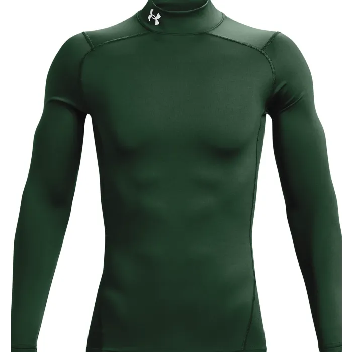 Under Armour Men's ColdGear Compression Mock Neck Long Sleeve T-Shirt